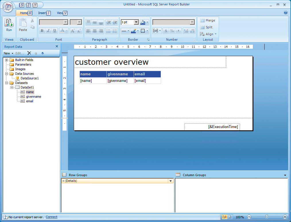 SQL Server Report Builder 3.0 lets users generate reports in a GUI. SQL Server Report Builder 3.0 lets users generate reports in a GUI.