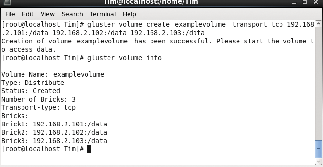The example volume is now complete. The example volume is now complete.