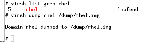 Kernel dump of a KVM guest on the fly. Kernel dump of a KVM guest on the fly.