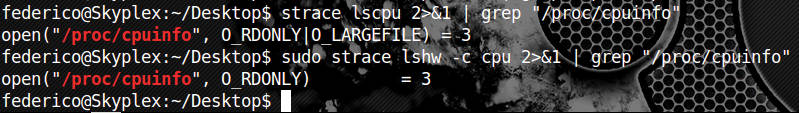 Standard systems tools rely on /proc for system information. Standard systems tools rely on /proc for system information.