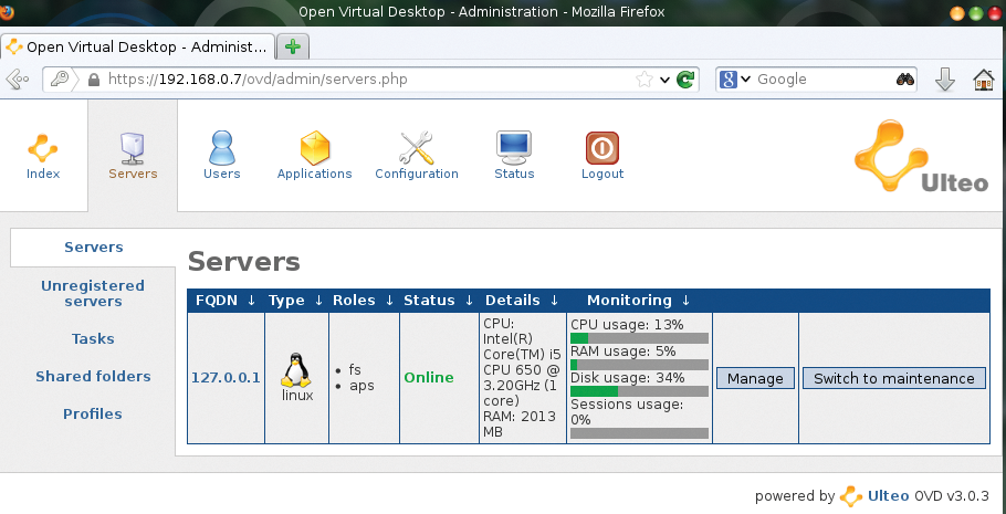 The individual application servers are the backbone of the OVD architecture. The individual application servers are the backbone of the OVD architecture.
