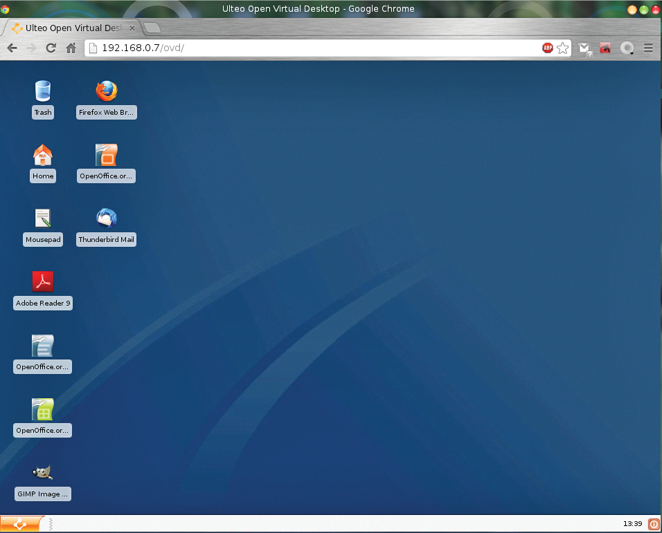 The Open Virtual "Desktop." The Open Virtual "Desktop."