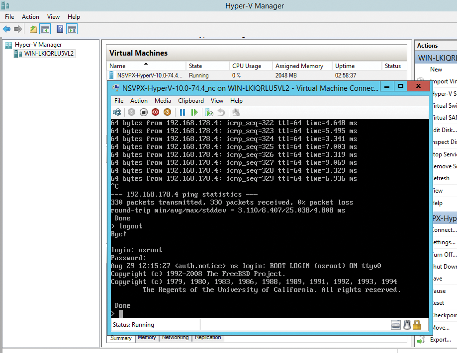 You can also test and virtualize Citrix NetScaler with Hyper-V. You can also test and virtualize Citrix NetScaler with Hyper-V.