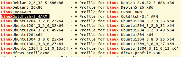 The first step has been taken: Volatility recognizes the Android profile. The first step has been taken: Volatility recognizes the Android profile.