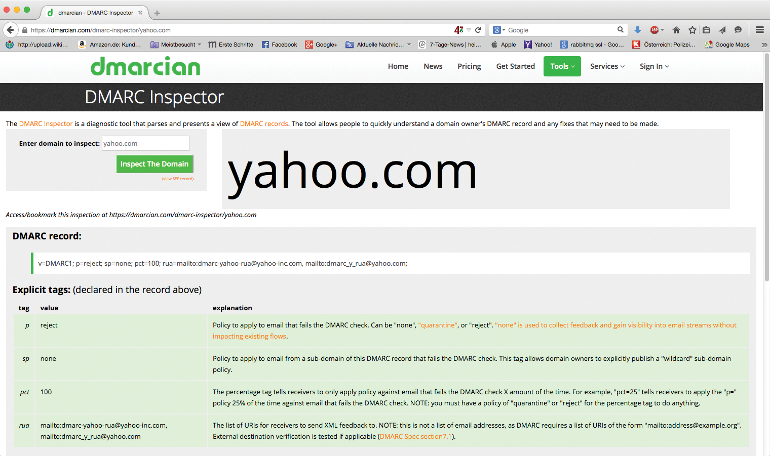 When it comes to spam, Yahoo is merciless. Whoever fails DKIM and SPF is locked out. When it comes to spam, Yahoo is merciless. Whoever fails DKIM and SPF is locked out.