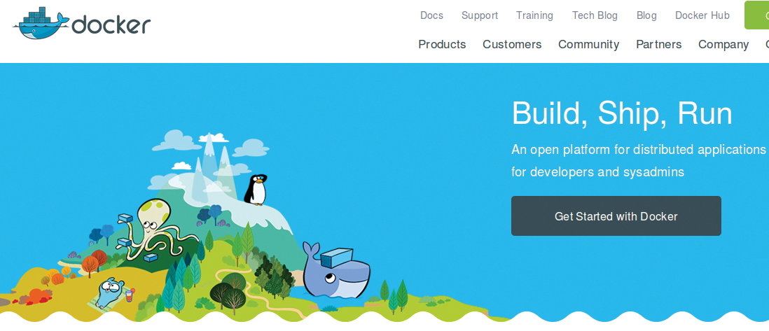 The Docker website lauds its containers as an instant solution. The Docker website lauds its containers as an instant solution.