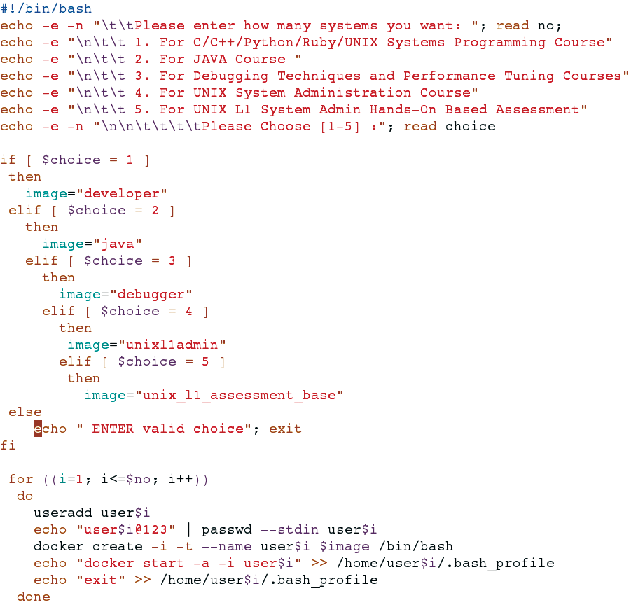 Script for creating user accounts and containers. Script for creating user accounts and containers.
