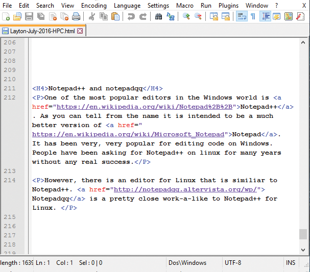 Notepadqq on Windows 10. Notepadqq on Windows 10.