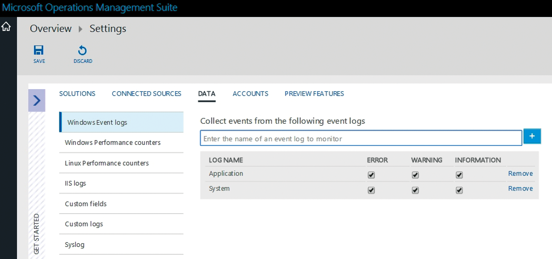 Using the OMS web interface, you can control the information to see the data that the server has transmitted. Using the OMS web interface, you can control the information to see the data that the server has transmitted.